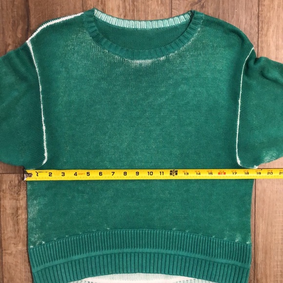 NWOT - LULULEMON ‘Hazy Day’ Cashmere Sweater in Maldives Green - Picture 8 of 9